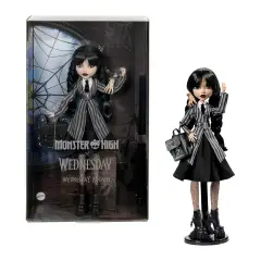 Monster High x Mercoledì Bambola Agnes DeMille JNJ92 - collezionabili bambina