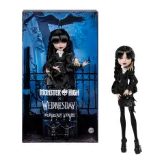 Monster High x Mercoledì Bambola Agnes DeMille JNJ92 - collezionabili bambina