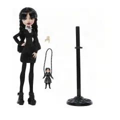 Monster High x Mercoledì Bambola con abito nero JNJ91 - collezionabili bambina