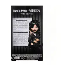 Monster High x Mercoledì Bambola con abito nero JNJ91 - collezionabili bambina