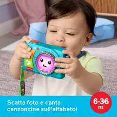 Fisher Price Fotocamera Scatta e Brilla JNV96 - Primi giochi