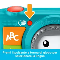 Fisher Price Fotocamera Scatta e Brilla JNV96 - Primi giochi