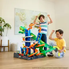 Hot Wheels City Ult T-Rex Garage Jhl98 - Veicoli, garage e piste