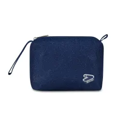 Seven Shiny Tech Trousse Blue Polite 3L - bauletti tombolini bustine