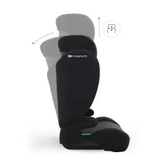 Seggiolino Auto Kinderkraft I-spark 2 Plus I-size Black 100-150cm - bambini 100-150 cm (4-12 anni)