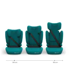 Seggiolino Auto Kinderkraft I-spark 2 Plus I-size Green 100-150cm - bambini 100-150 cm (4-12 anni)