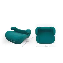 Seggiolino Auto Kinderkraft I-spark 2 Plus I-size Green 100-150cm - bambini 100-150 cm (4-12 anni)