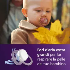 Ciuccio Philips Avent Ultra Air 18+ Camaleonte/Scimmia - ciucci