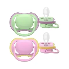 Ciuccio Philips Avent Ultra Air 6-18M Verde E Rosa - ciucci