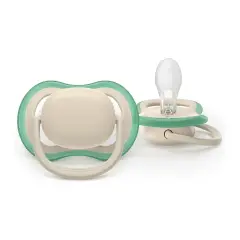 Ciuccio Philips Avent Ultra Air 6-18M Verde/Fango Pastello - ciucci