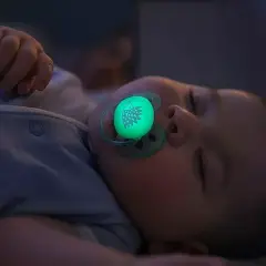 Ciuccio Philips Avent Ultra Soft Night 0-6M Riccio/Cometa - ciucci