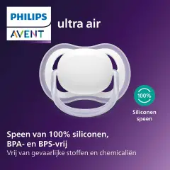 Ciuccio Philips Avent Ultra Air Day&Night 6-18M Verde Pastello/Foglia - ciucci