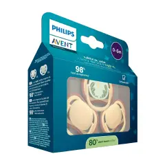 Ciuccio Philips Avent Ultra Air Giorno E Notte 0-6M 3 Pezzi - ciucci