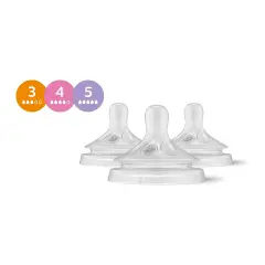 Tettarella Natural 3.0 3 Pezzi Multiflusso - biberon e accessori