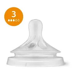 Tettarella Natural 3.0 3 Pezzi Multiflusso - biberon e accessori