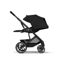Cybex Duo Balios S Lux Con Navicella Richiudibile Moon Black - trio e modulari