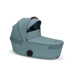 Cybex Duo Balios S Lux Con Navicella Richiudibile Stormy Blue - trio e modulari