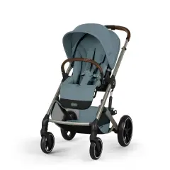 Cybex Duo Balios S Lux Con Navicella Richiudibile Stormy Blue - trio e modulari