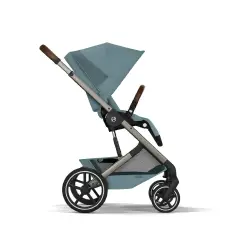 Cybex Duo Balios S Lux Con Navicella Richiudibile Stormy Blue - trio e modulari