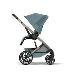 Cybex Duo Balios S Lux Con Navicella Richiudibile Stormy Blue - trio e modulari