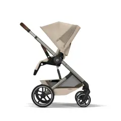 Cybex Duo Balios S Lux Con Navicella Richiudibile Almond Beige - trio e modulari