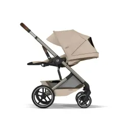 Cybex Duo Balios S Lux Con Navicella Richiudibile Almond Beige - trio e modulari