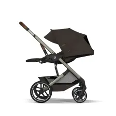 Cybex Duo Balios S Lux Con Navicella Richiudibile Chocolate Brown - trio e modulari