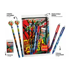 Tinta Unita Young Boy Diario 12 Mesi Con Cover E Accessori Raptor - diari
