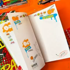 Tinta Unita Young Boy Diario 12 Mesi Con Cover E Accessori Raptor - diari