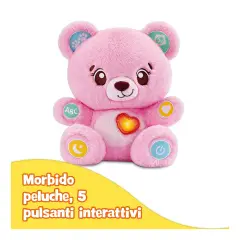 Biscotto Orsetto, Coccole E Chiacchiere Rosa Orsetto Interattivo - Primi giochi