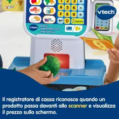 VTech Il Mio Supermercato Interattivo Cassa Giocattolo Italiano 3-7 Anni - Primi giochi