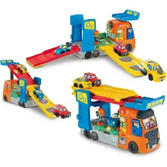 VTech Vroom Vroom Go Maxi Camion Trasportatore 3 in 1 - play set