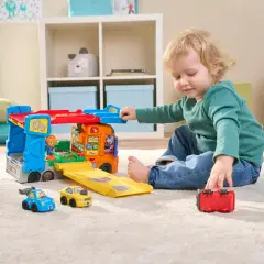 VTech Vroom Vroom Go Maxi Camion Trasportatore 3 in 1 - play set