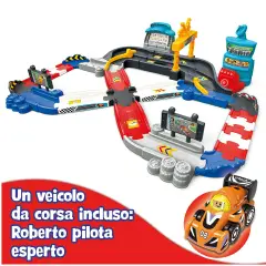 VTech Vroom Vroom Go - Sfide su Pista, Gioco per Bambini - play set