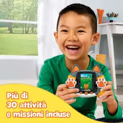 Kidipet - Kitty Life - Grigio Console Tascabile Gattino Virtuale 30+ Attività - giochi elettronici