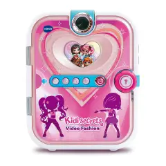 VTech KidiSecrets Video Fashion Diario Segreto Rosa Italiano 6+ Anni - giochi elettronici