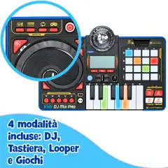 VTech Kidi DJ Mix Pro - Console DJ per Bambini - giochi elettronici