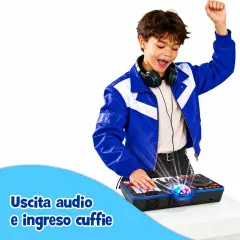 VTech Kidi DJ Mix Pro - Console DJ per Bambini - giochi elettronici