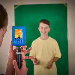VTech KidiZoom Video Cam FX Videocamera per Bambini Blu 6+ Anni - giochi elettronici