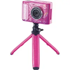 VTech KidiZoom Video Cam FX Videocamera per Bambini Rosa Italiano 6+ Anni - giochi elettronici