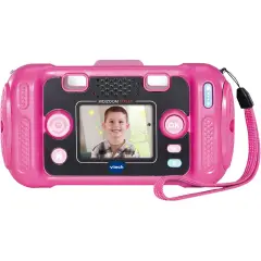 VTech KidiZoom Fun FX Fotocamera per Bambini Rosa, 3-10 Anni, Italiano - giochi elettronici