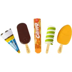 Algida Gelateria Playset ODS Toys - Set Gioco per Bambini - Alimenti, mercatini, stoviglie