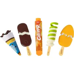 Algida Gelateria Playset ODS Toys - Set Gioco per Bambini - Alimenti, mercatini, stoviglie