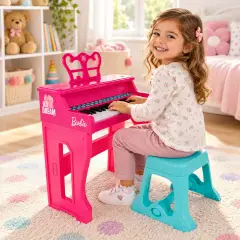 Barbie Pianoforte a Muro con Funzioni - Giocattolo Musicale - musicali