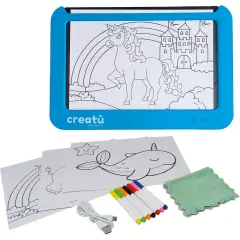 Creatù Lavagnetta Magica Creativa a LED per Disegnare - creatività