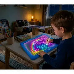 Creatù Lavagnetta Magica Creativa a LED per Disegnare - creatività
