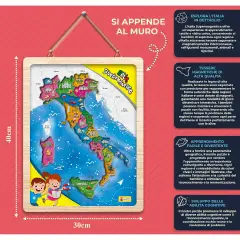 I'm A Genius Italia Supermagnetica Puzzle Educativo - giochi scientifici