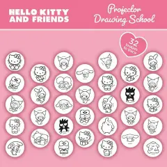 Hello Kitty And Friends Projector Drawing School - creatività