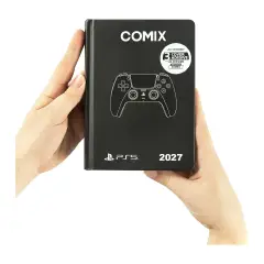 Comix Diario Agenda 16 Mesi Medium Play Nero - diari