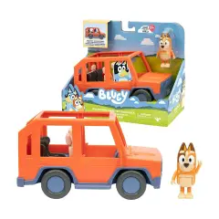 Bluey Jeep con Chilli Playset Veicolo con Action Figure - action figures ed accessori